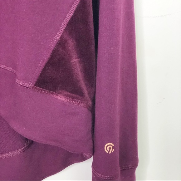 CHAMPION burgundy Cowl neck top - Picture 6 of 7